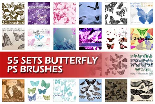 butterfly-brushes