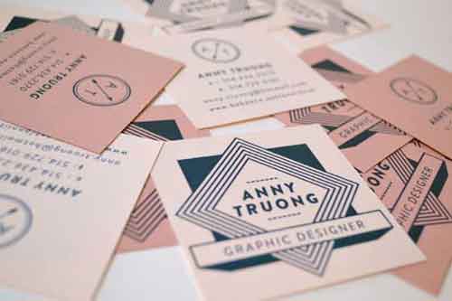 square business cards
