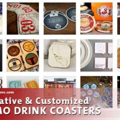 35 Cool Customized Coasters for Your Inspiration