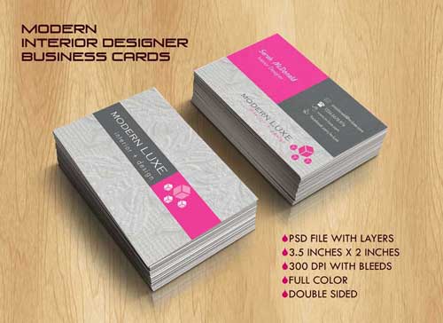 business card template psd