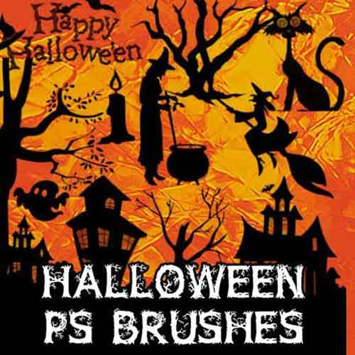 halloween photoshop brushes