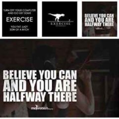 Fitness Wallpaper Designs to Help You Stay Motivated