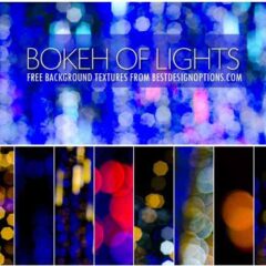 16 Lights and Bokeh Background Textures