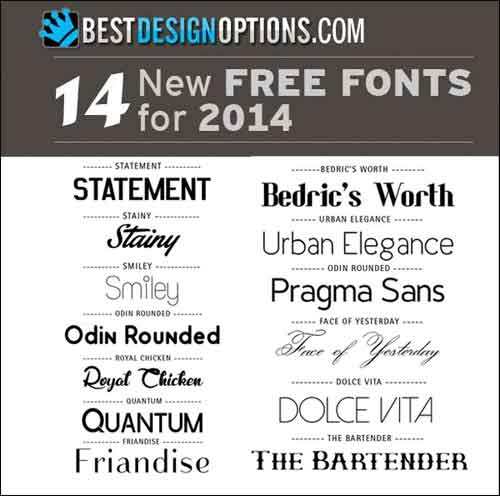 new fonts