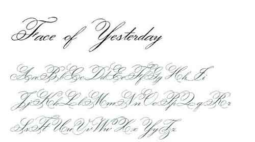 wedding font