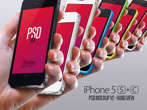 Download iPhone MockUp: 50+ Free PSD Templates for Showcasing Mobile Apps