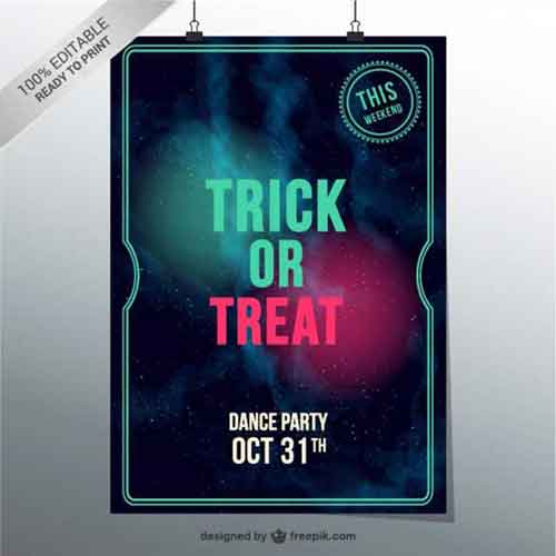 halloween poster templates