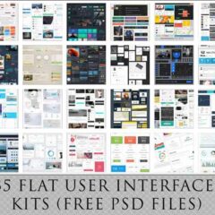 35 Free Flat UI Kits For Your Next Web Design Projects