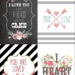 80+ Free Valentine Printables for Your DIY Projects