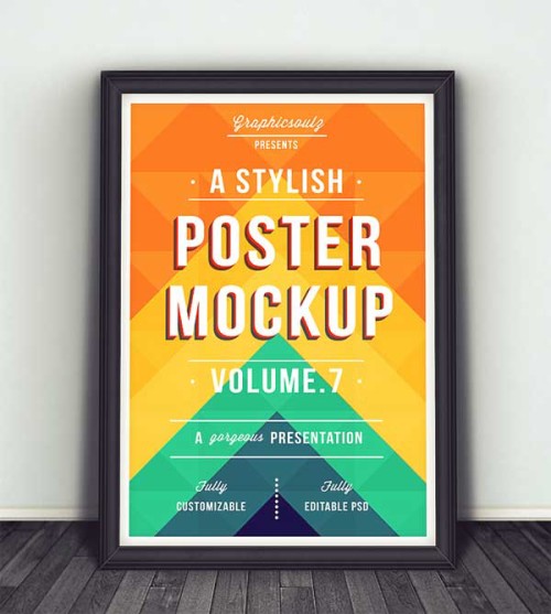 Poster Mockup Templates for Showcasing Your Designs