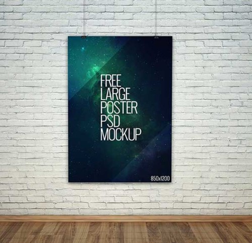 Download Poster Mockup Templates for Showcasing Your Designs