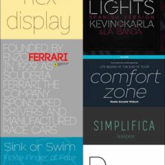 28 Skinny Thin Fonts Great for Minimalist Designs