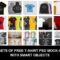 33 Clothes Mockup Templates for T-shirts, Apparel
