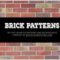 165 Free Seamless Brick Patterns and Backgrounds