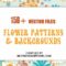 150+ Repeating Floral Patterns in Vector Format