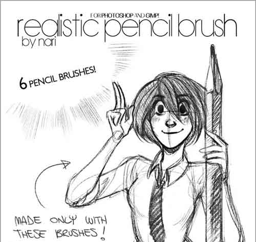 pencil sketch brush photoshop free download