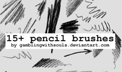 brush pencil photoshop