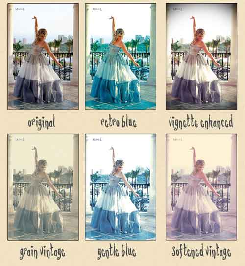 vintage photo effects