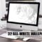 32 Refreshing White Wallpapers for Uncluttered Desktop
