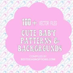 100+ Cute Seamless Baby Background Patterns