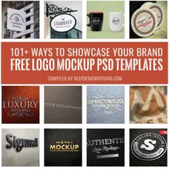 100+ Logo Template Mockups for Branding Designs