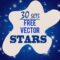 30 Sets of Free Stars Clip Art Vector Graphics for Holiday Designs