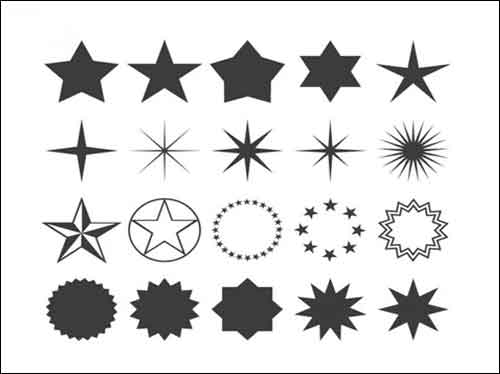 Stars Clip Art: 30 Sets of Free Vector Graphics for Holiday Designs