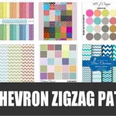 300+ Repeating Chevron Zigzag Patterns