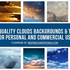 25 Free High-Res Cloud Background Textures
