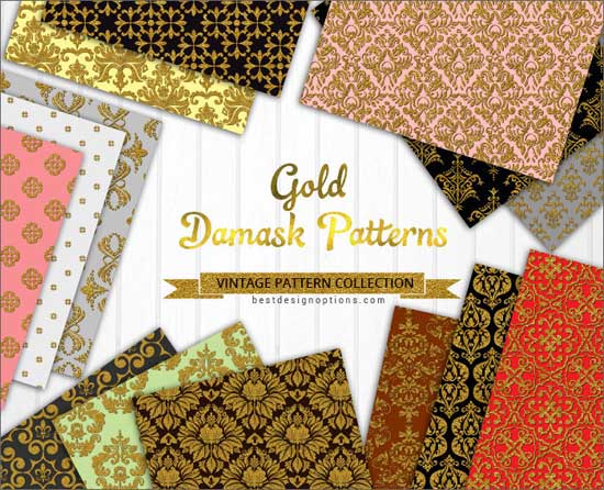 damask pattern