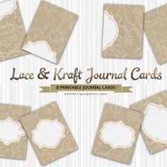 32 Free Journaling Cards Plus Gift Tags and Labels