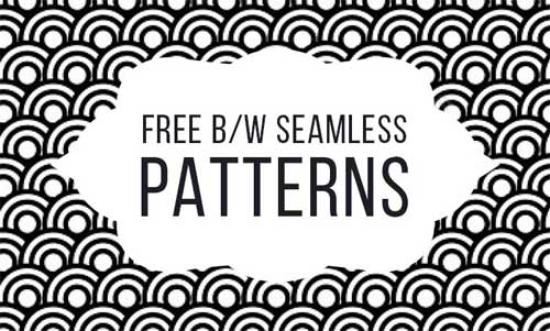 Black and White Patterns: 200+ Backgrounds Designs