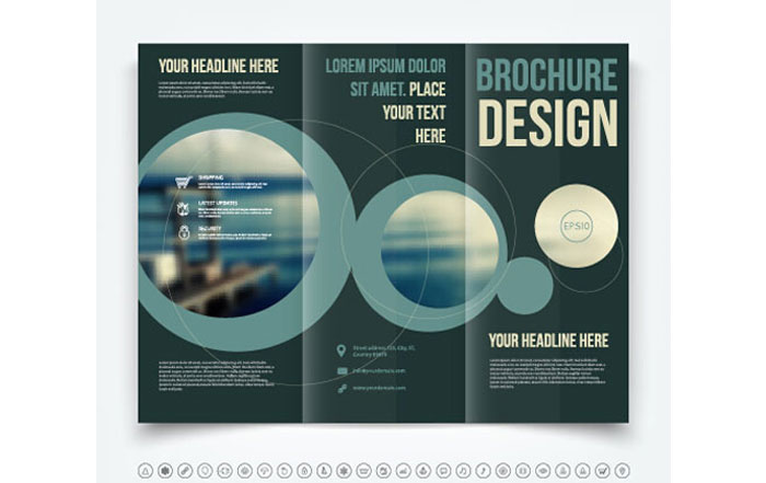 tri-fold brochure template