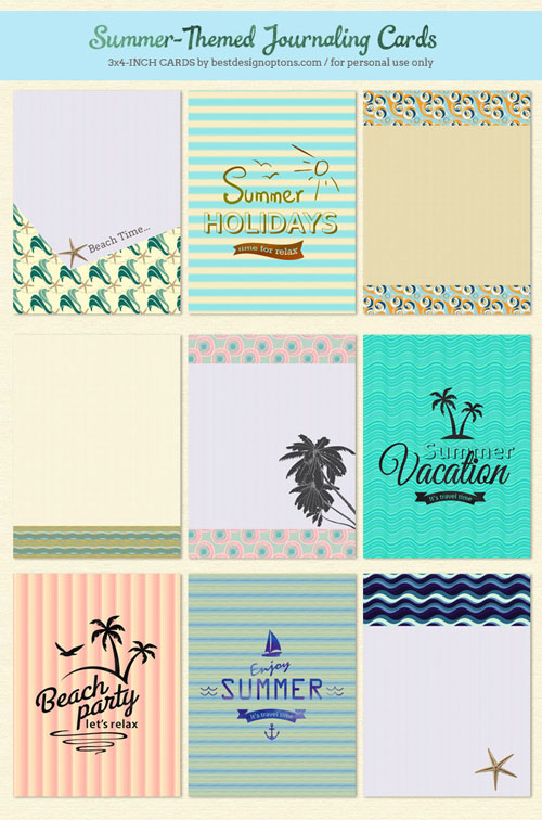 summer post cards