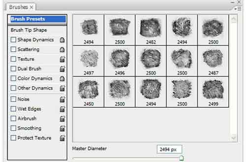 texture brushes photoshop cs5