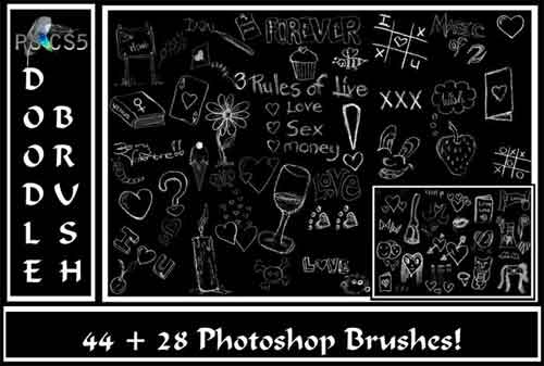 chalkboard brush photoshop