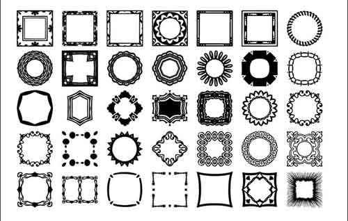 photoshop custom shapes download