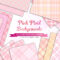 Pink Plaids: 14 Free Soft Pastel Backgrounds