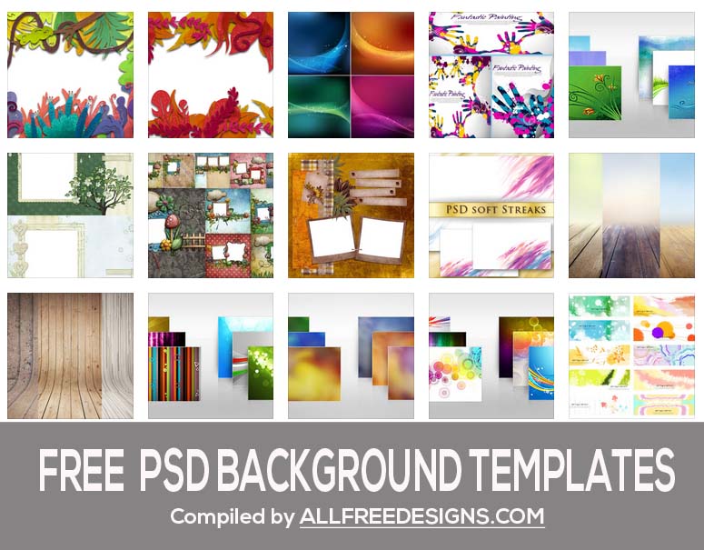 Free PSD Templates Great as Backgrounds for Your Projects