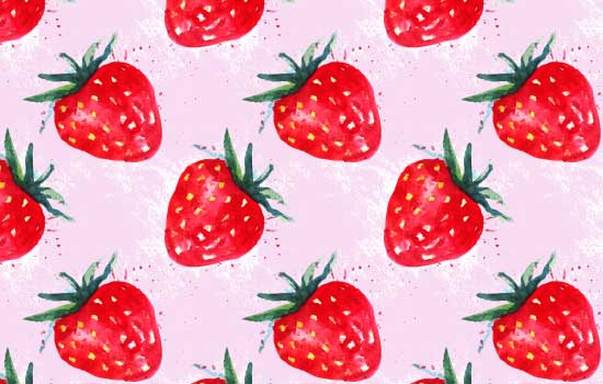 Fruit Background: 15 Seamless Patterns Sporting Watercolor Designs
