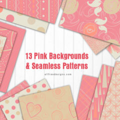 Pink Backgrounds: 13 Printable Digital Papers to Download Free