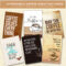 6 Free Coffee Greeting Cards and Printable Tags