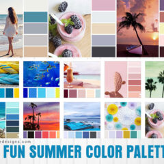 Summer Color Palettes: 12 Inspiring Color Combinations