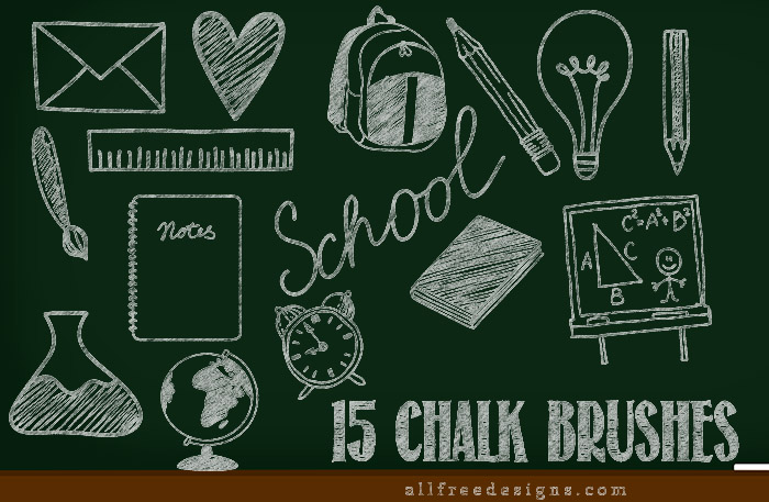 chalkboard brush photoshop free download
