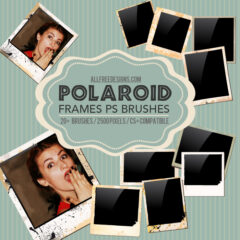20+ Free-to-Download Polaroid Photo Frames Brushes