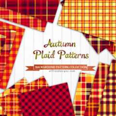 20 Free Red Plaid Patterns for Autumn Designs