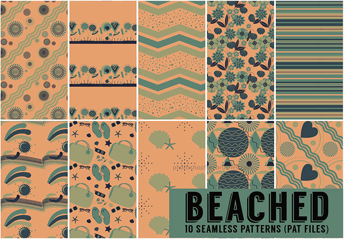 seamless beach patterns