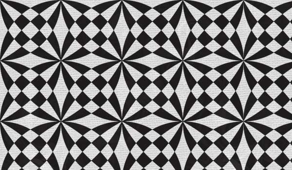 black white retro patterns