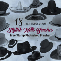 Discover the Fashionable World of Hats with Our Stylish Clip Art Brushes