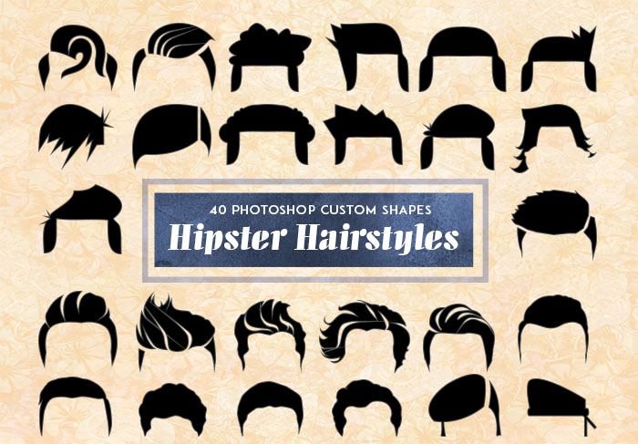 hipster hairstyle shapes